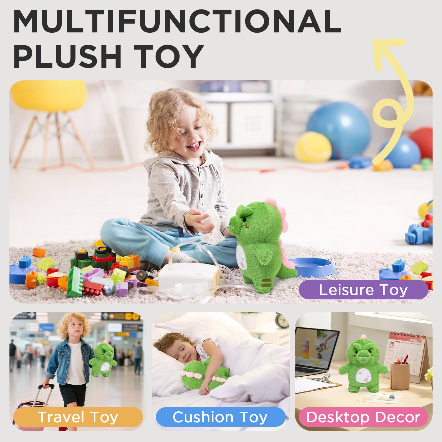 30CM OLAOLA Cartoon Dinosaur Plush Toys Soft Stuffed Dolls Animals Plushies Birthday Gift