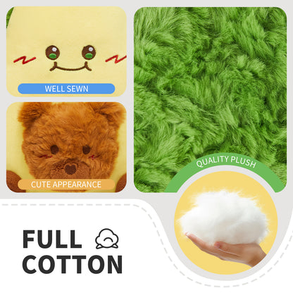 30CM OLAOLA Original Cute Avocado Bear Dolls Soft Stuffed Dolls Animals Food Plush Toys Plushies Birthday Gift