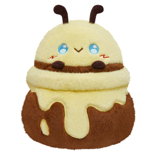 30CM OLAOLA Original Cute Honey Jar Bees Dolls Soft Stuffed Dolls Animals Food Plush Toys Plushies Birthday Gift