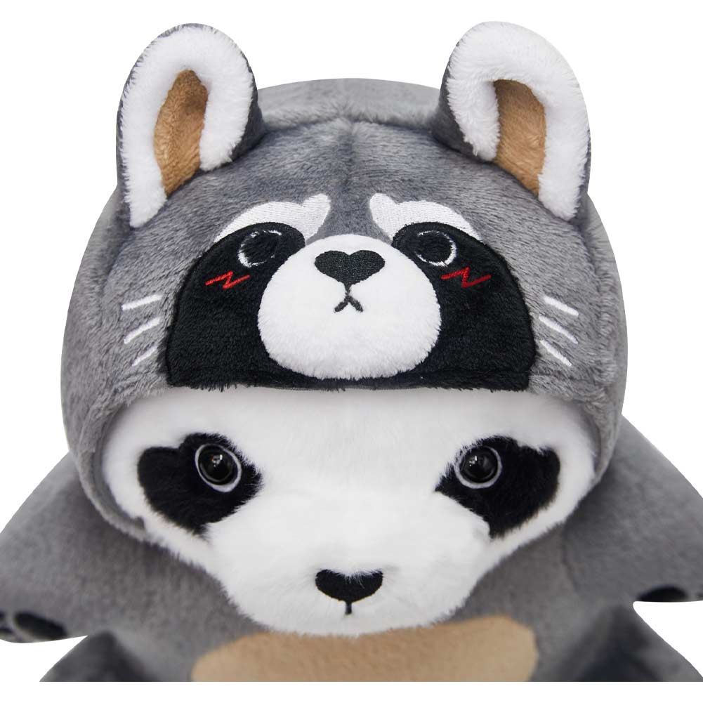 35CM OLAOLA Original Cute Panda Raccoon Pajamas Dolls Soft Stuffed Dolls Animals Plush Toys Plushies Birthday Gift
