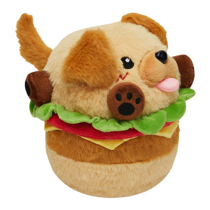18CM OLAOLA Original Cute Hamburger Puppy Dog Dolls Soft Stuffed Dolls Animals Food Plush Toys Plushies Birthday Gift