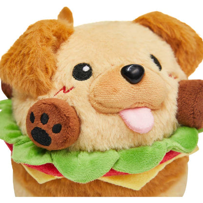 18CM OLAOLA Original Cute Hamburger Puppy Dog Dolls Soft Stuffed Dolls Animals Food Plush Toys Plushies Birthday Gift