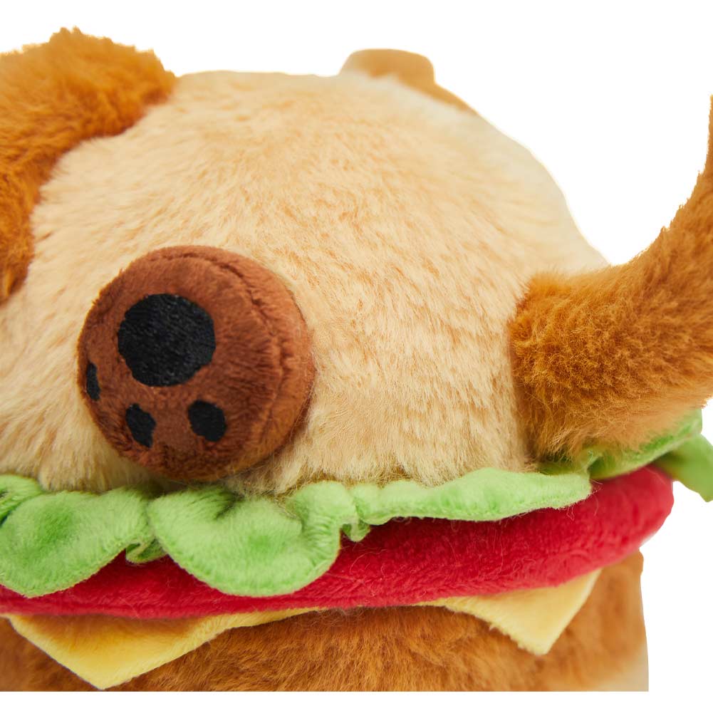 18CM OLAOLA Original Cute Hamburger Puppy Dog Dolls Soft Stuffed Dolls Animals Food Plush Toys Plushies Birthday Gift