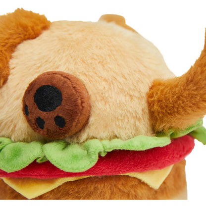 18CM OLAOLA Original Cute Hamburger Puppy Dog Dolls Soft Stuffed Dolls Animals Food Plush Toys Plushies Birthday Gift
