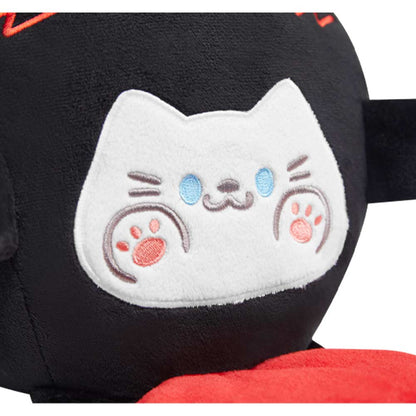 27CM OLAOLA Original Cute Black Cat Heart Dolls Soft Stuffed Dolls Animals Plush Toys Valentine Plushies Birthday Gift