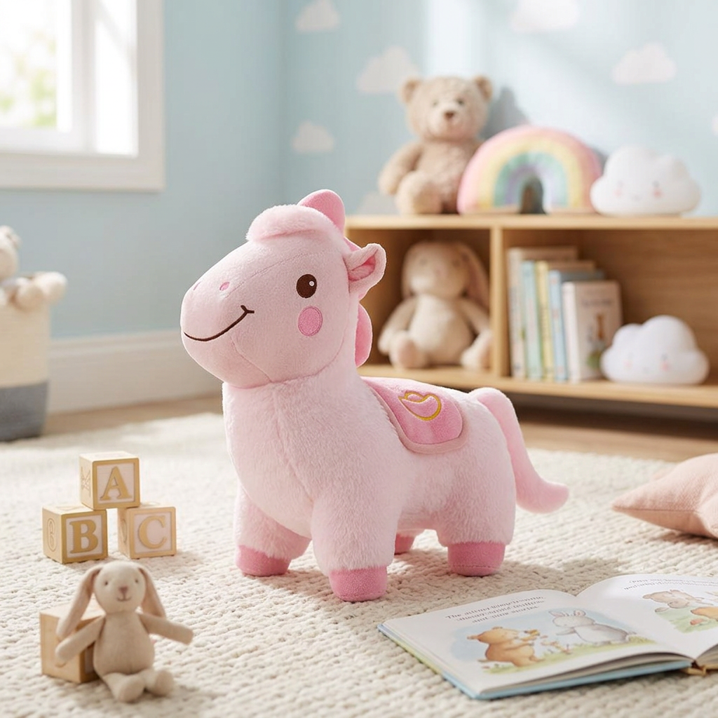 32CM OLAOLA Horse Stuffed Animal Plush Toy Soft Doll Pillow Plushies Birthday Christmas Gift
