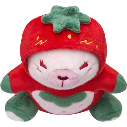 32CM OLAOLA Kawaii Strawberry Capybara Dinosaur Original Plush Toys Soft Stuffed Dolls Animals Dino Plushies Birthday Gift