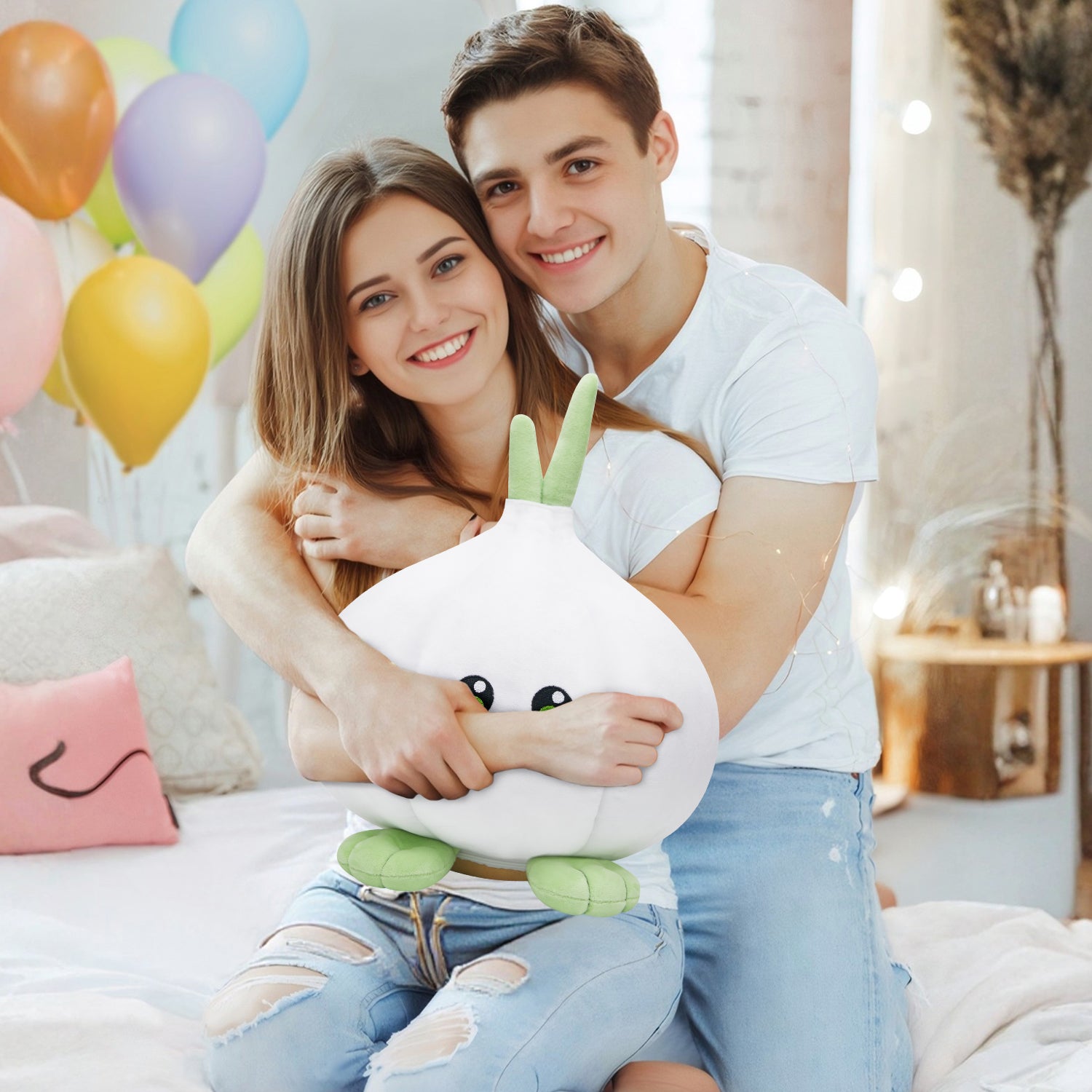 35CM OLAOLA Garlic Original Plush Toys Soft Stuffed Animals Dolls Plushies Birthday Halloween Gift