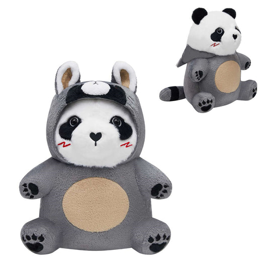 35CM OLAOLA Original Cute Panda Raccoon Pajamas Dolls Soft Stuffed Dolls Animals Plush Toys Plushies Birthday Gift
