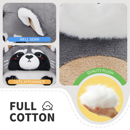 35CM OLAOLA Original Cute Panda Raccoon Pajamas Dolls Soft Stuffed Dolls Animals Plush Toys Plushies Birthday Gift