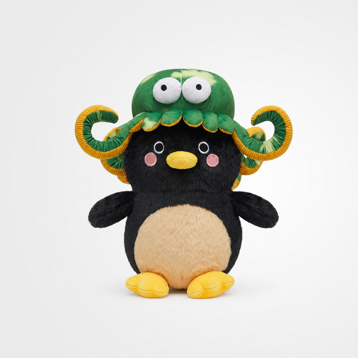 35CM OLAOLA Penguin Octopus Cosplay Plush Toys Cartoon Soft Stuffed Dolls Mascot Birthday Xmas Gift