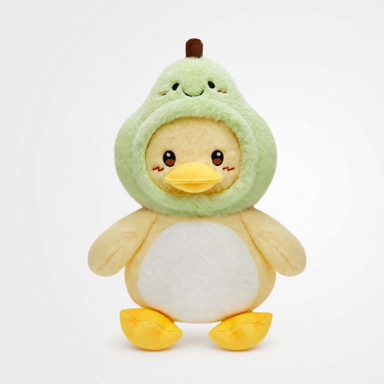37CM OLAOLA Pear Duck Original Plush Toys Soft Stuffed Dolls Animals Plushies Birthday Gift