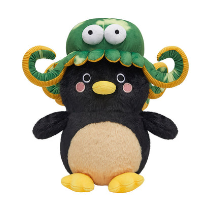 Cosplay Plush Toys Cartoon Soft Stuffed Dolls Mascot Birthday Xmas Gift Penguin Octopus