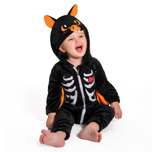 OLAOLA Baby Bat Animal Onesie Toddler Romper Plush Dress Up Infant Outfits Halloween Cosplay Costume
