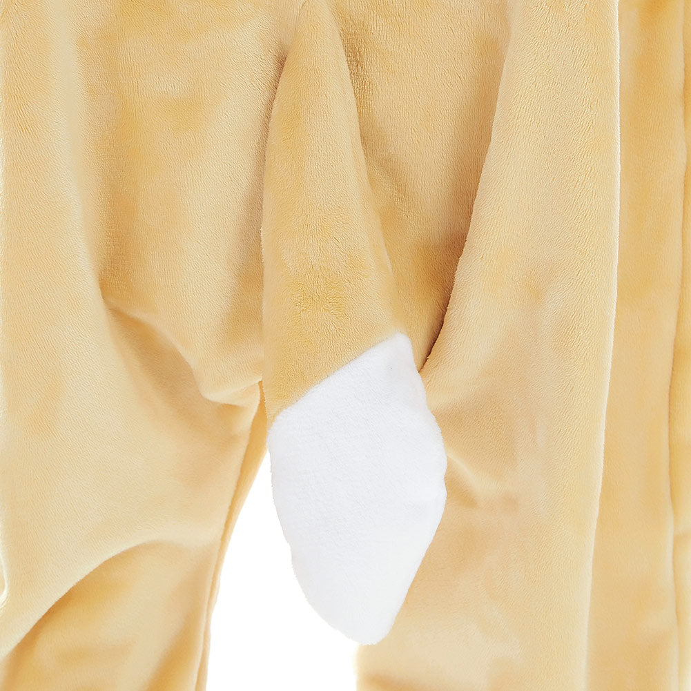 OLAOLA Kids Fennec Fox Animal Onesie Plush Soft Flannel Warm Home Pajamas One-Piece Sleepwear