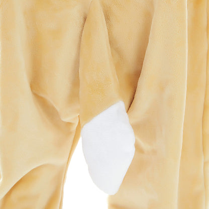 OLAOLA Kids Fennec Fox Animal Onesie Plush Soft Flannel Warm Home Pajamas One-Piece Sleepwear