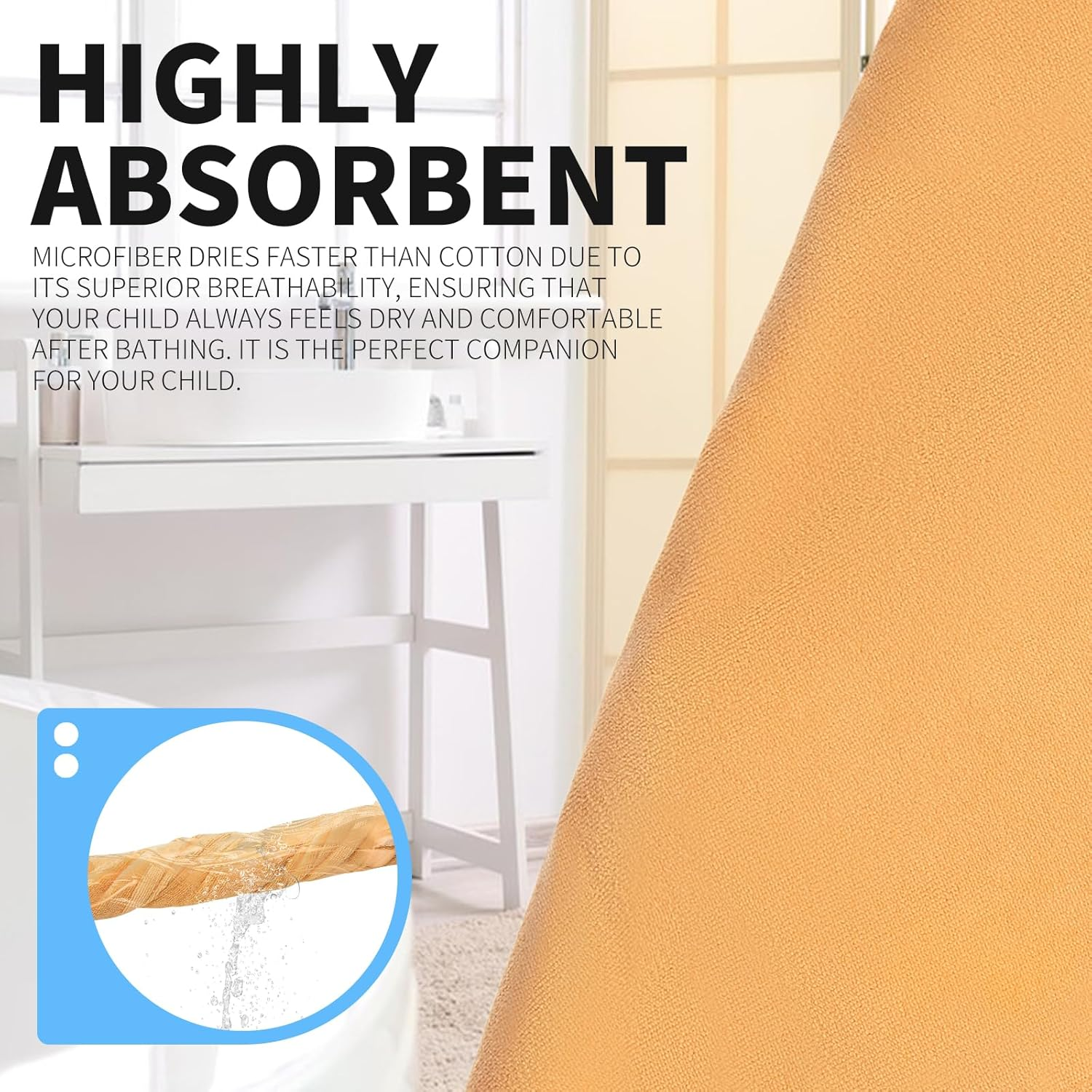 OLAOLA Kids Sloth Hooded Beach Towels Soft Absorbent Swim Pool Towels Poncho Animal Onesie