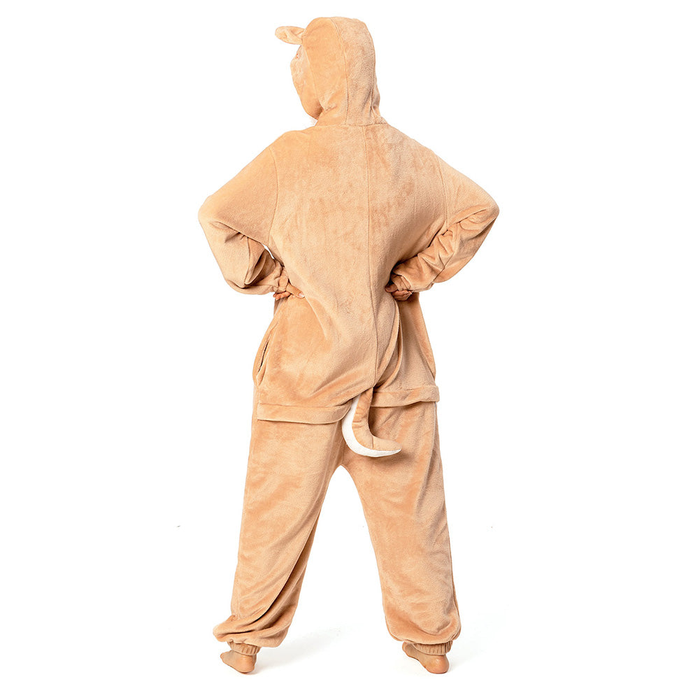 OLAOLA Unisex Adult Plush Shiba Inu Animals Onesie Pajamas Warm Home One-Piece Sleepwear