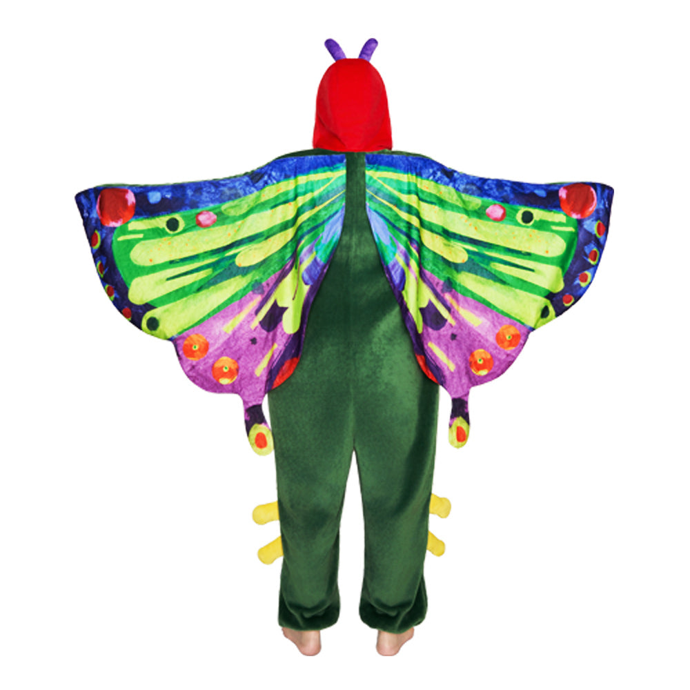 OLAOLA Butterfly Pajamas Animals Onesie Plush Warm Home One Piece For Adult Unisex Halloween Costume