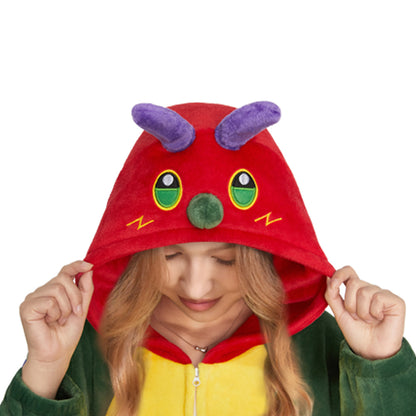 OLAOLA Butterfly Pajamas Animals Onesie Plush Warm Home One Piece For Adult Unisex Halloween Costume