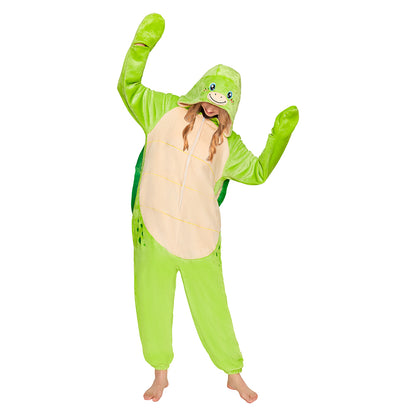 OLAOLA Sea Turtle Capybara Pajamas Animals Onesie Plush Warm Home One Piece For Adult Unisex Halloween Costume