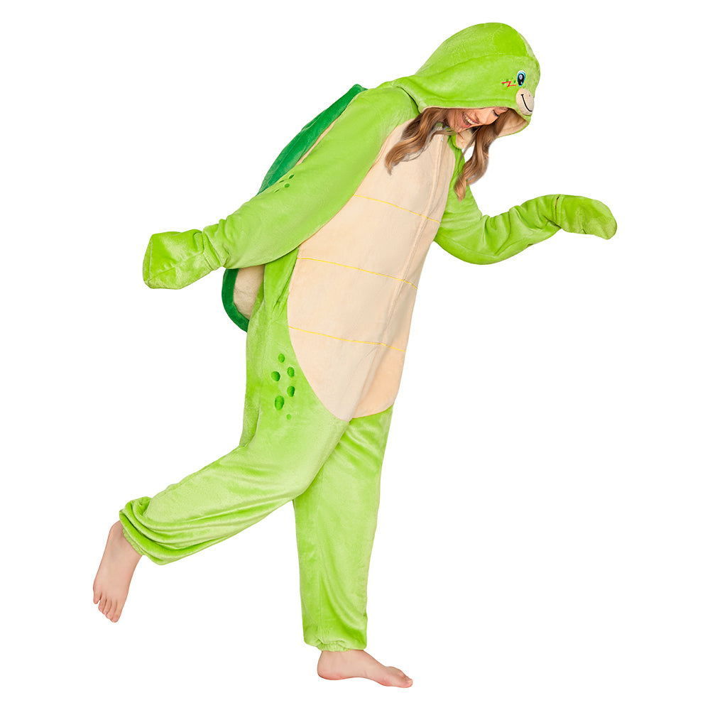 OLAOLA Sea Turtle Capybara Pajamas Animals Onesie Plush Warm Home One Piece For Adult Unisex Halloween Costume