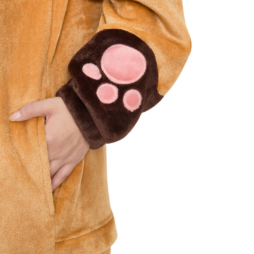   OLAOLA Siamese Cat Pajamas Animals Onesie Plush Warm Home One Piece For Adult Unisex Halloween Costume