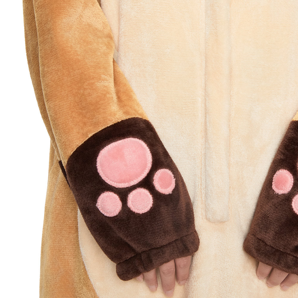   OLAOLA Siamese Cat Pajamas Animals Onesie Plush Warm Home One Piece For Adult Unisex Halloween Costume