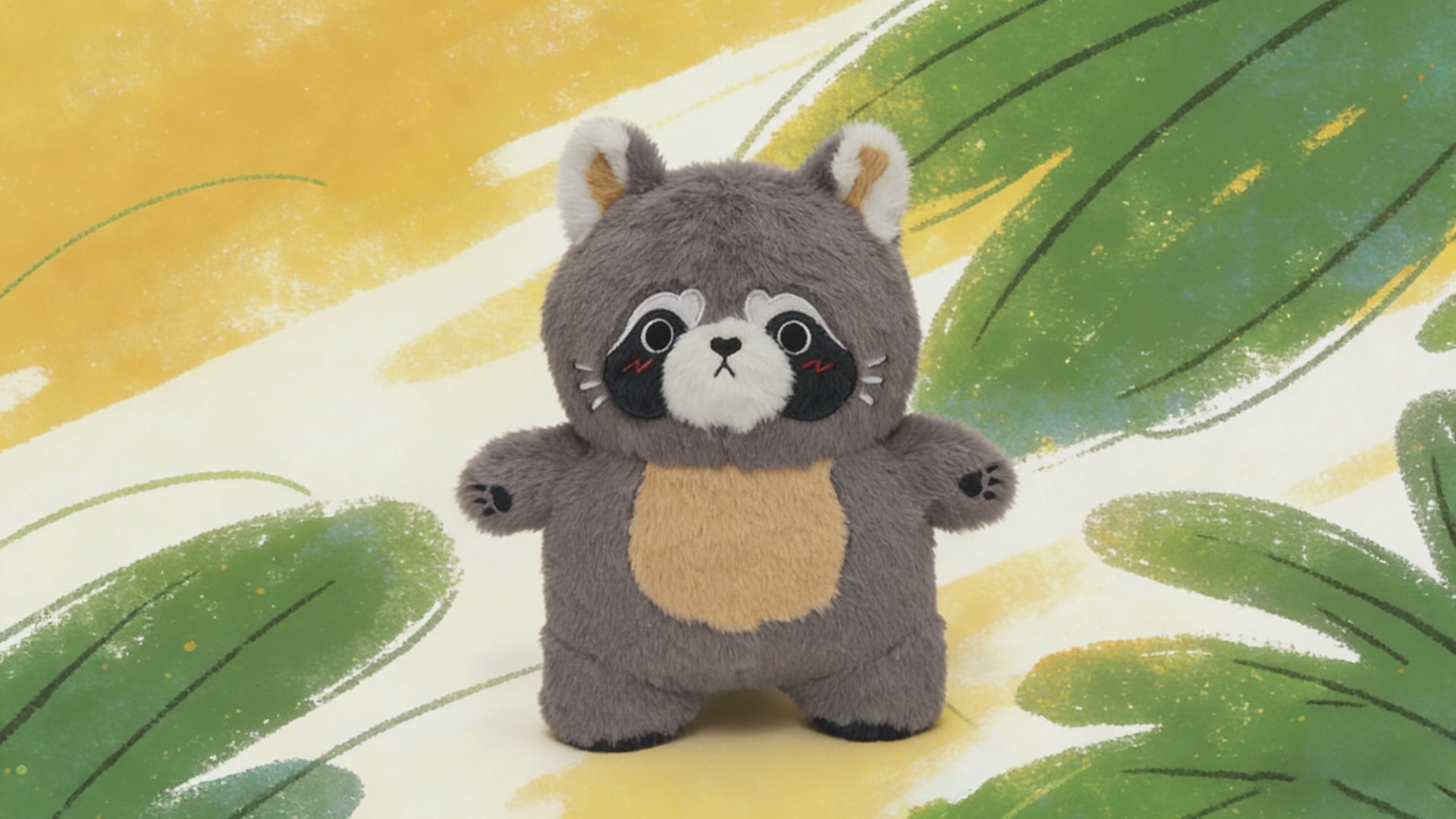 30CM OLAOLA Raccoon Original Plush Toys Soft Stuffed Dolls Animals Plushies Birthday Gift
