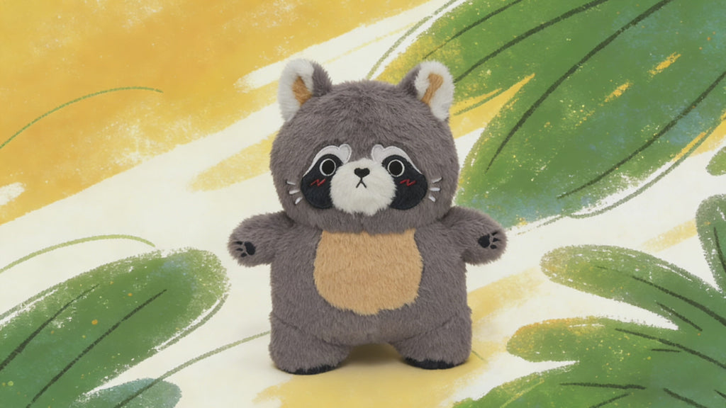 30CM OLAOLA Raccoon Original Plush Toys Soft Stuffed Dolls Animals Plushies Birthday Gift