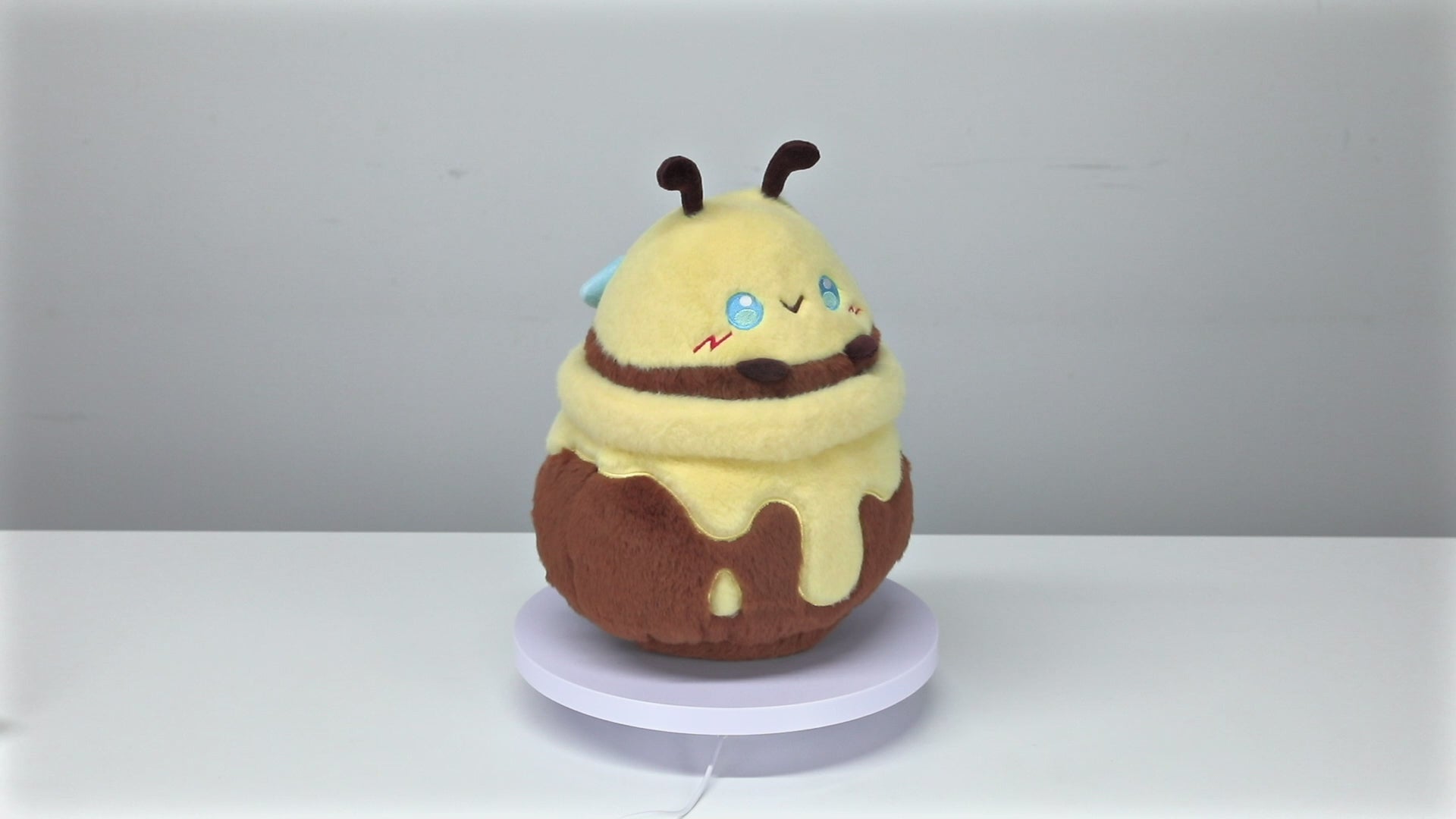 30CM OLAOLA Original Cute Honey Jar Bees Dolls Soft Stuffed Dolls Animals Food Plush Toys Plushies Birthday Gift