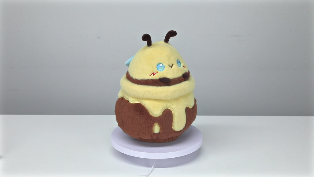 30CM OLAOLA Original Cute Honey Jar Bees Dolls Soft Stuffed Dolls Animals Food Plush Toys Plushies Birthday Gift