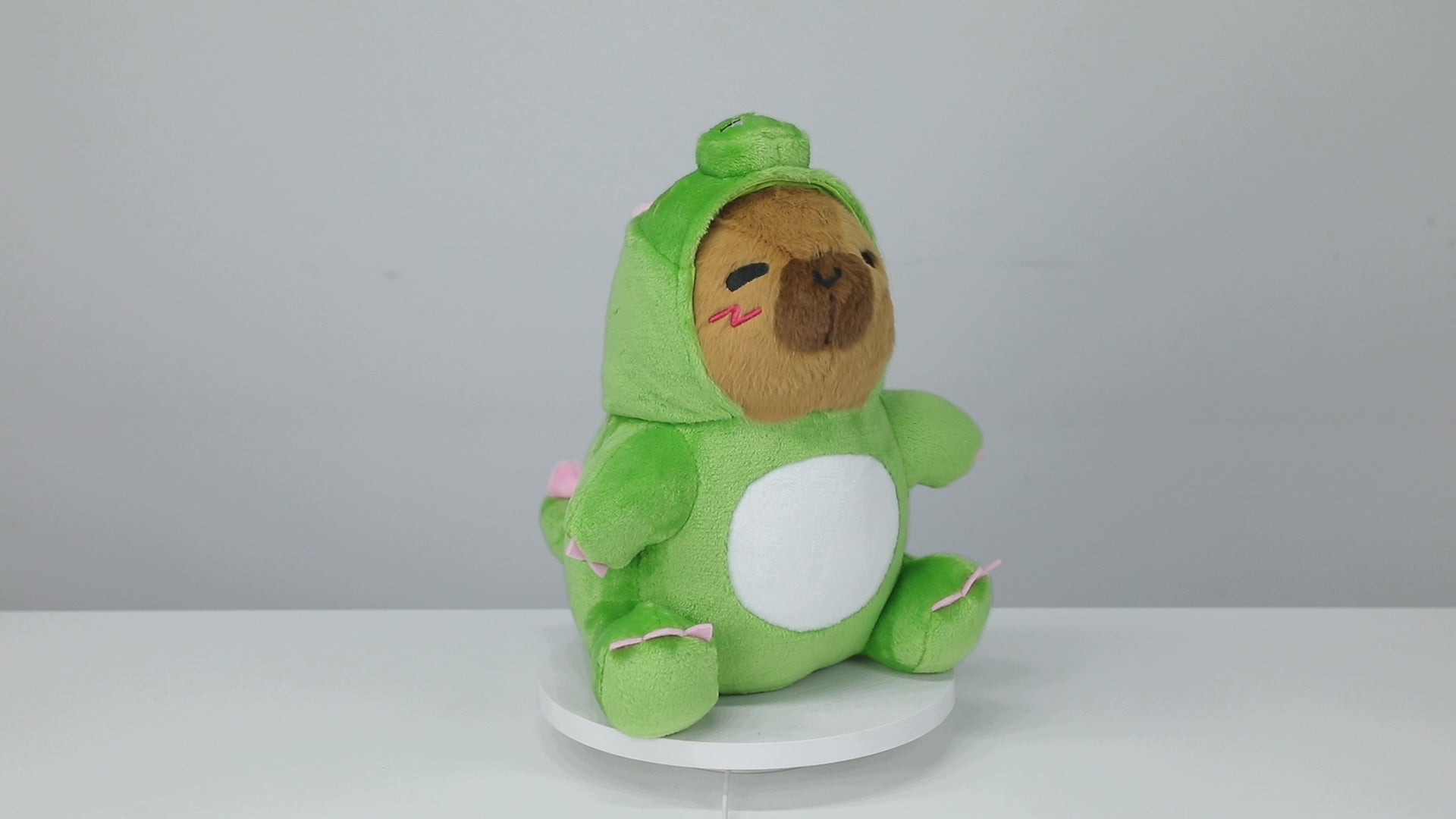 32CM OLAOLA Original Cute Capybara Dinosaur Dolls Soft Stuffed Dolls Animals Plush Toys Dino Plushies Birthday Gift